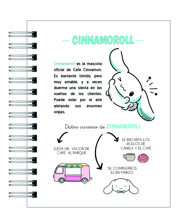 Agenda Infantil Sanrio 2026 11