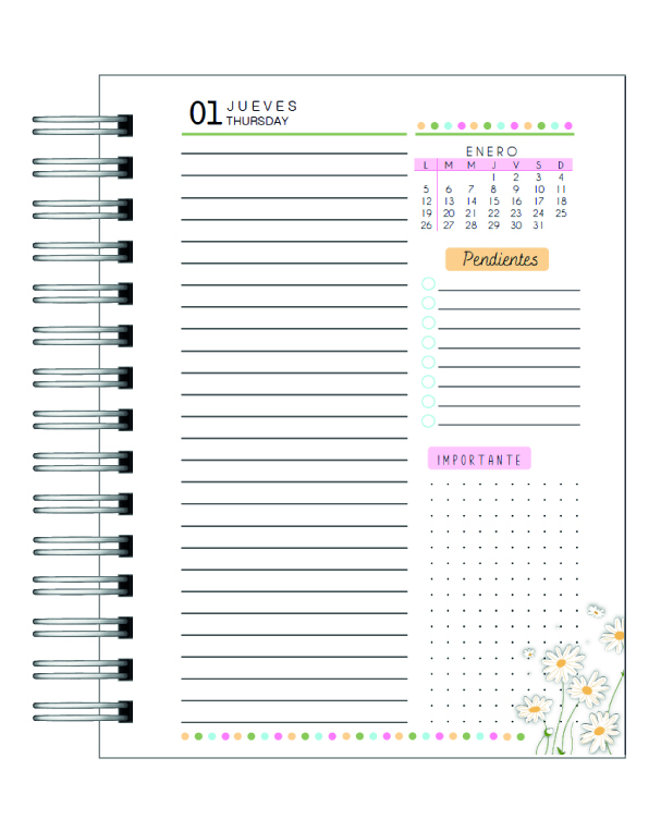 Agenda Fechada Diaria 2026 Verde Oliva 6