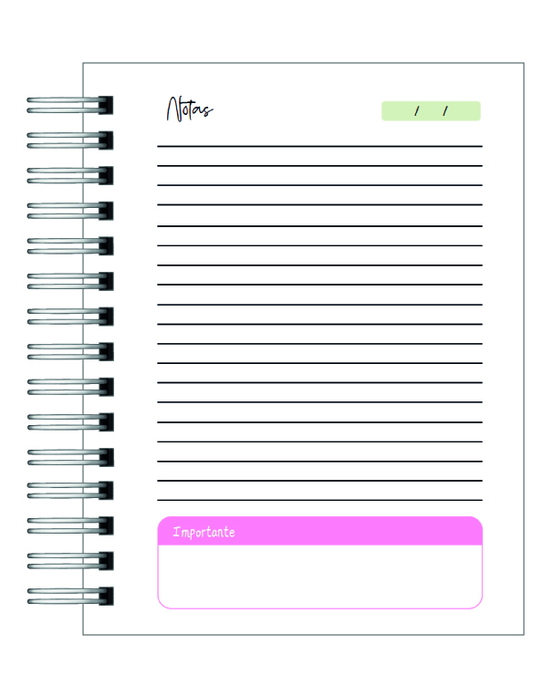 Agenda Fechada Diaria 2026 Verde Oliva 7