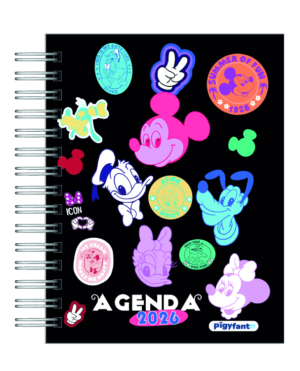 Agenda Mickey y su Amigos 2026 1