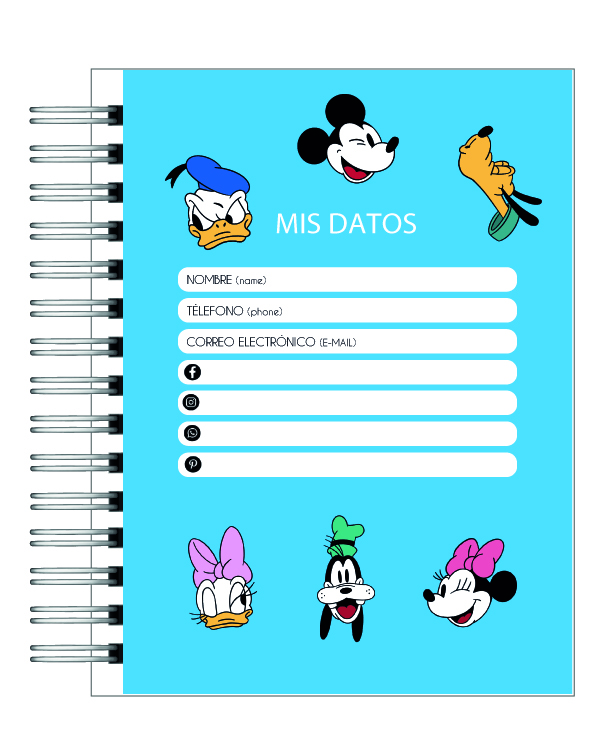 Agenda Mickey y su Amigos 2026 3