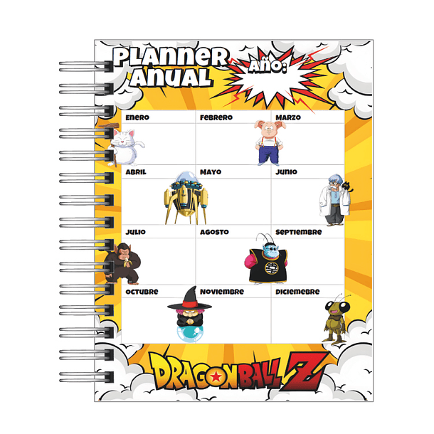 Agenda Dragon Ball Z 2026 4