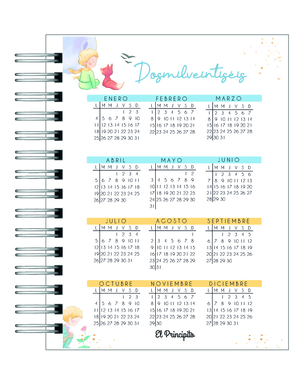 Agenda El Principito 2026 3