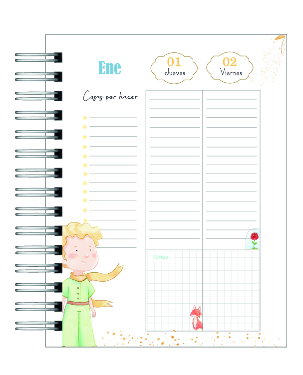 Agenda El Principito 2026 5