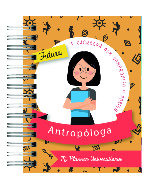 Planner Universitario con profesiones 2026 17