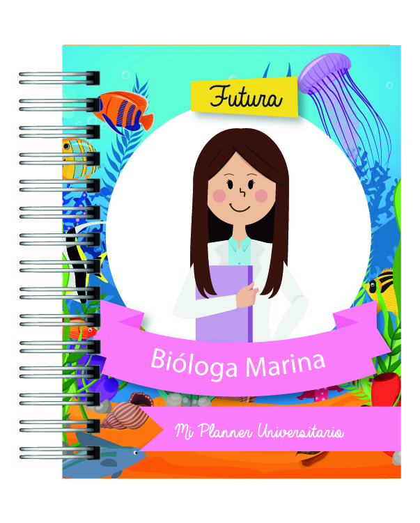 Planner Universitario con profesiones 2026 20