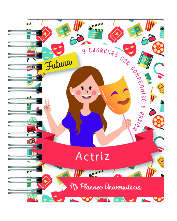 Planner Universitario con profesiones 2026 16