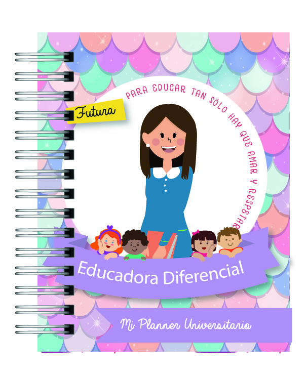 Planner Universitario con profesiones 2026 23