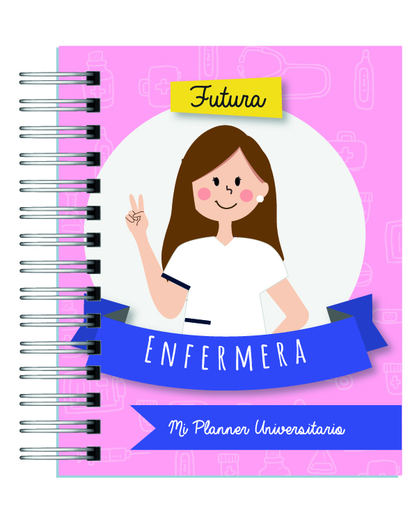 Planner Universitario con profesiones 2026 28