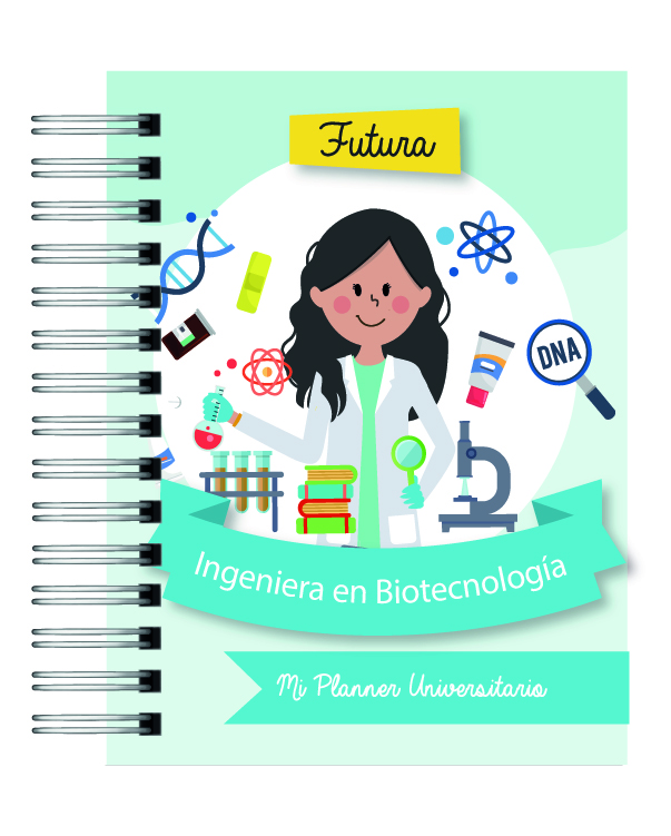 Planner Universitario con profesiones 2026 40