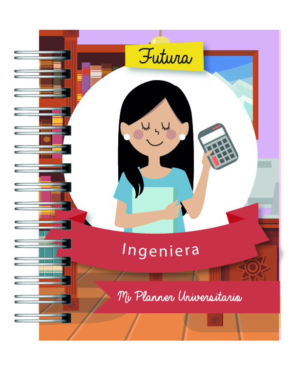 Planner Universitario con profesiones 2026 42