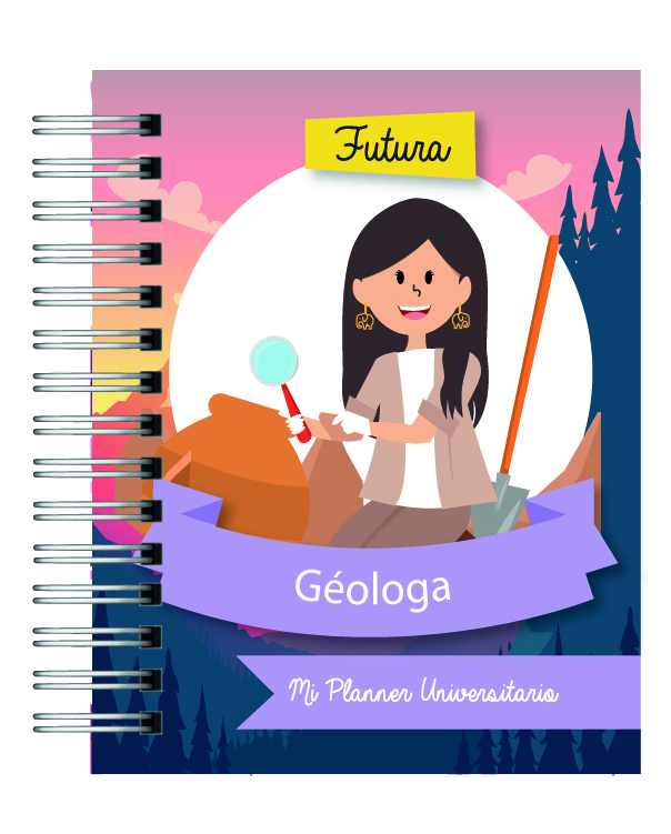 Planner Universitario con profesiones 2026 47