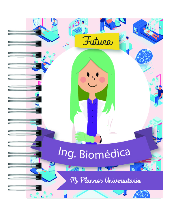 Planner Universitario con profesiones 2026 41