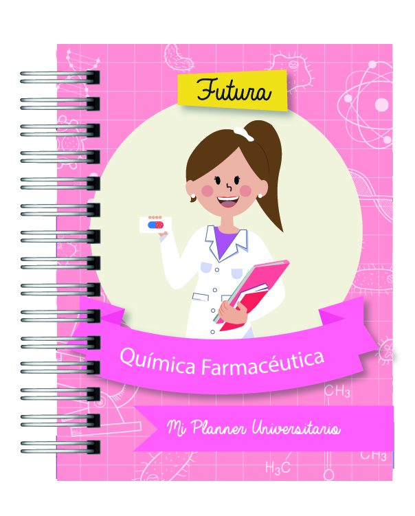 Planner Universitario con profesiones 2026 39