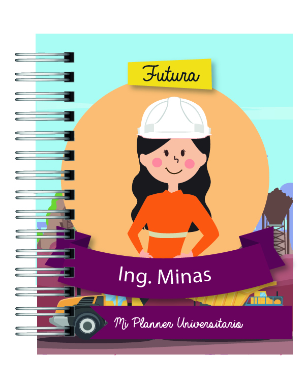 Planner Universitario con profesiones 2026 43