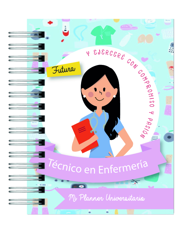 Planner Universitario con profesiones 2026 29