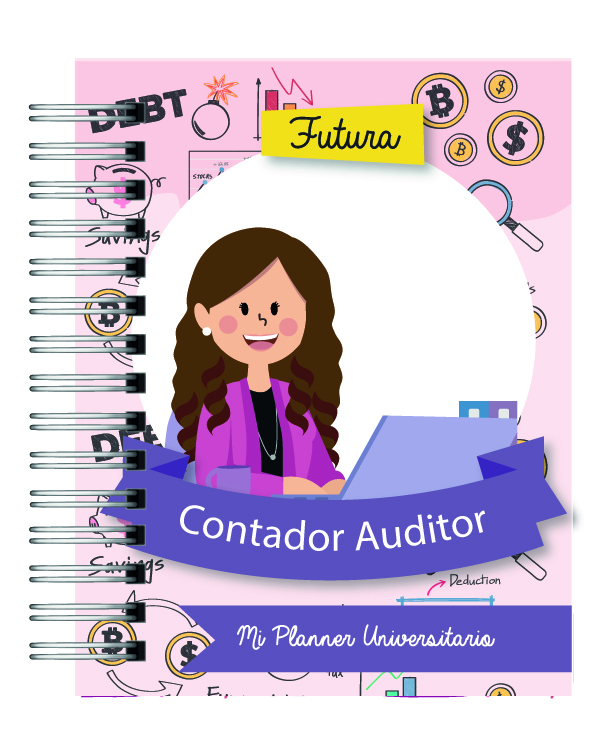 Planner Universitario con profesiones 2026 45