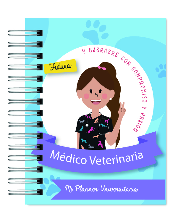Planner Universitario con profesiones 2026 38