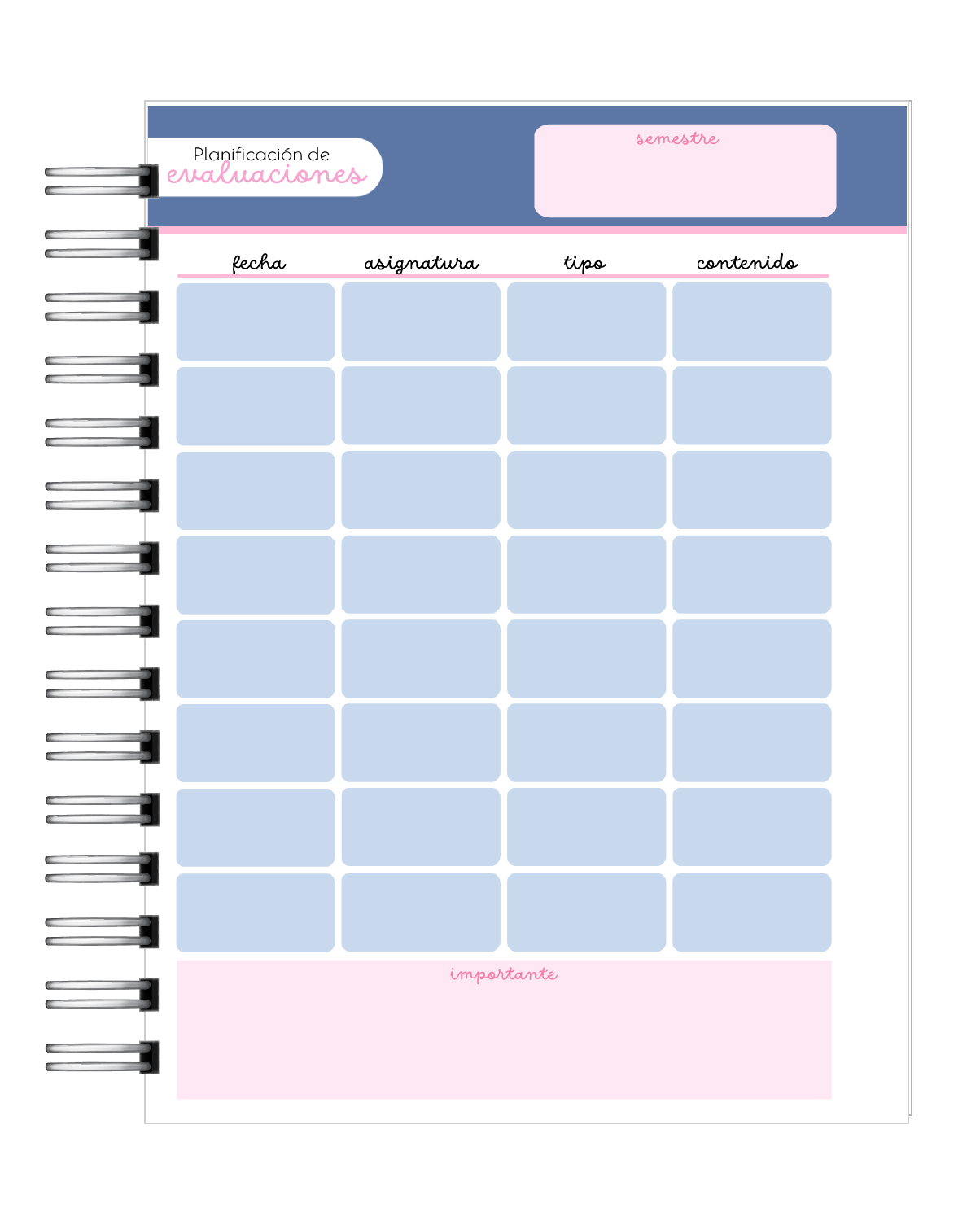 Mi Planificador de Estudios  2026: 