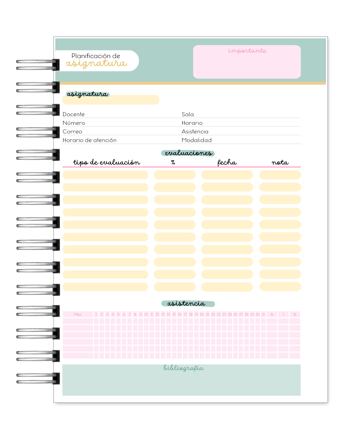 Mi Planificador de Estudios  2026: 