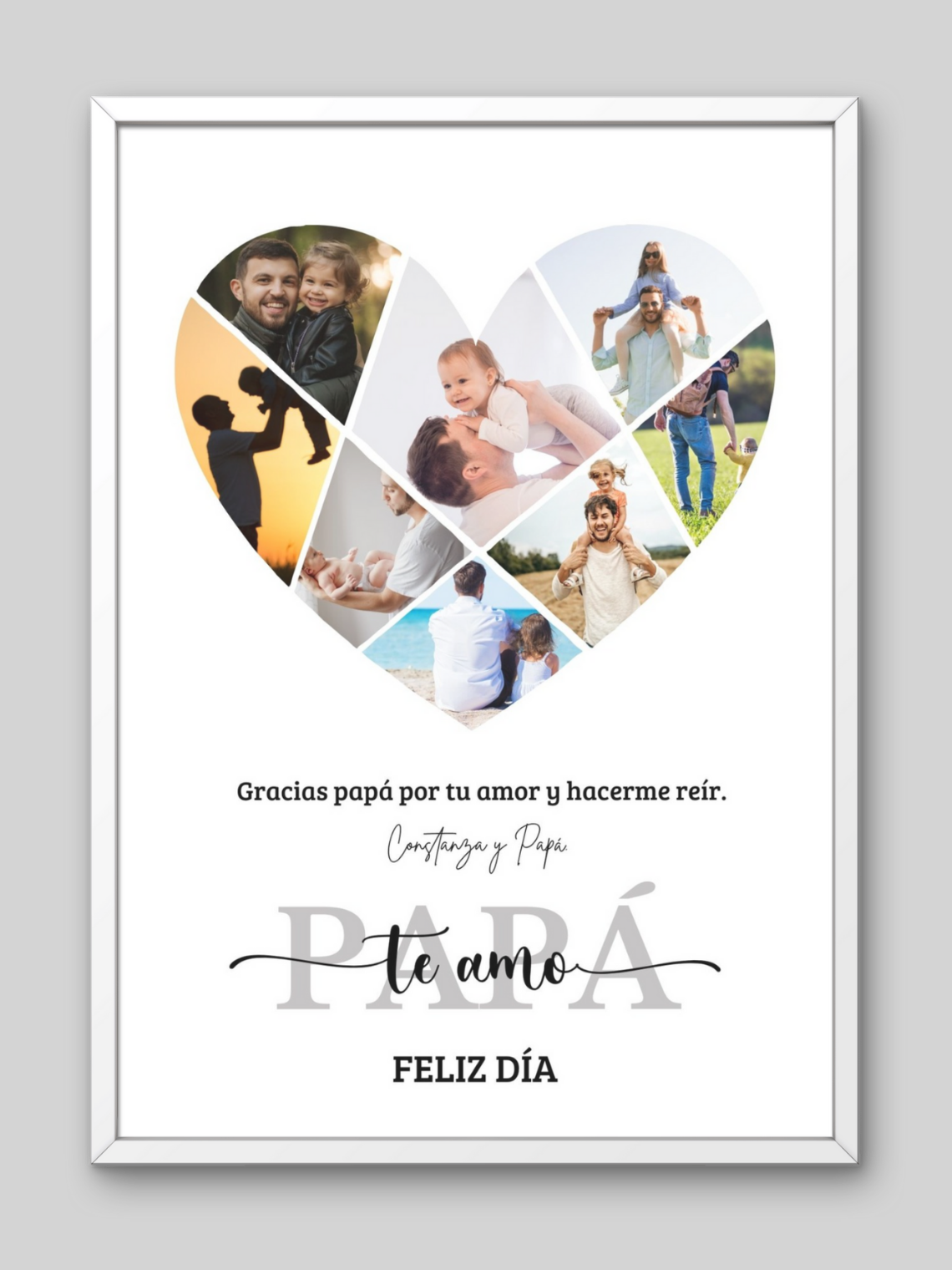 Cuadros Papá Personalizado 11