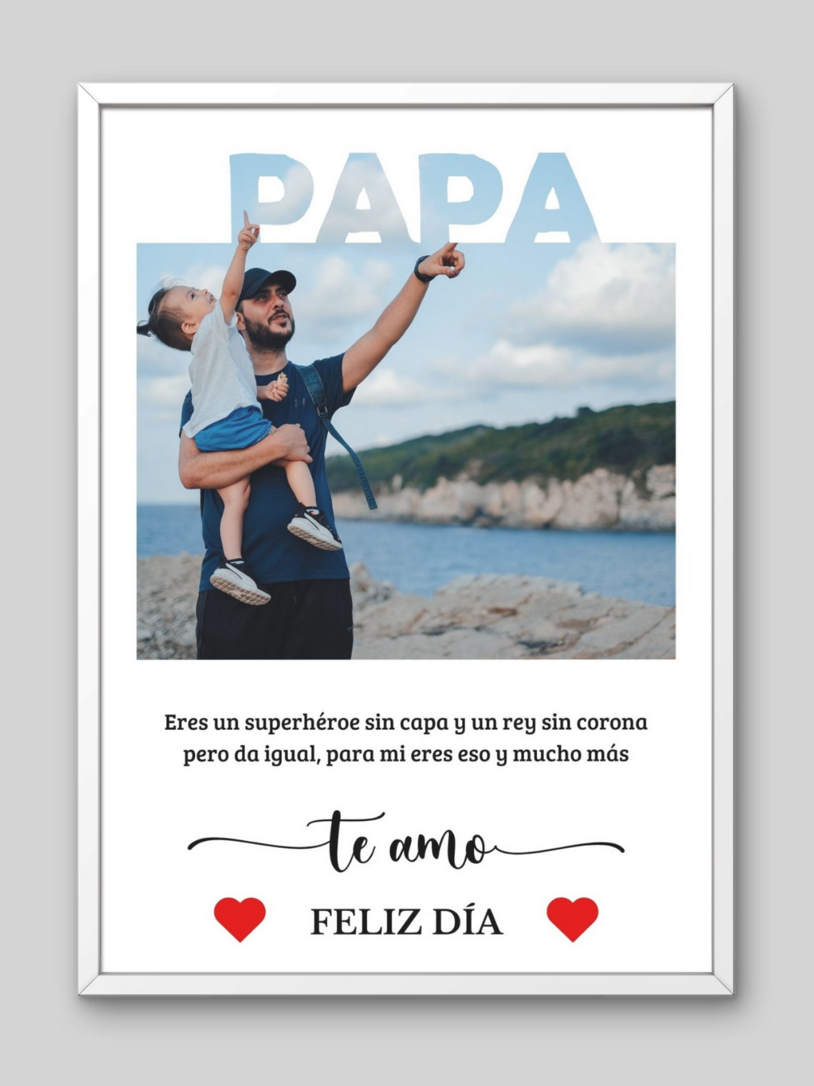 Cuadros Papá Personalizado 12