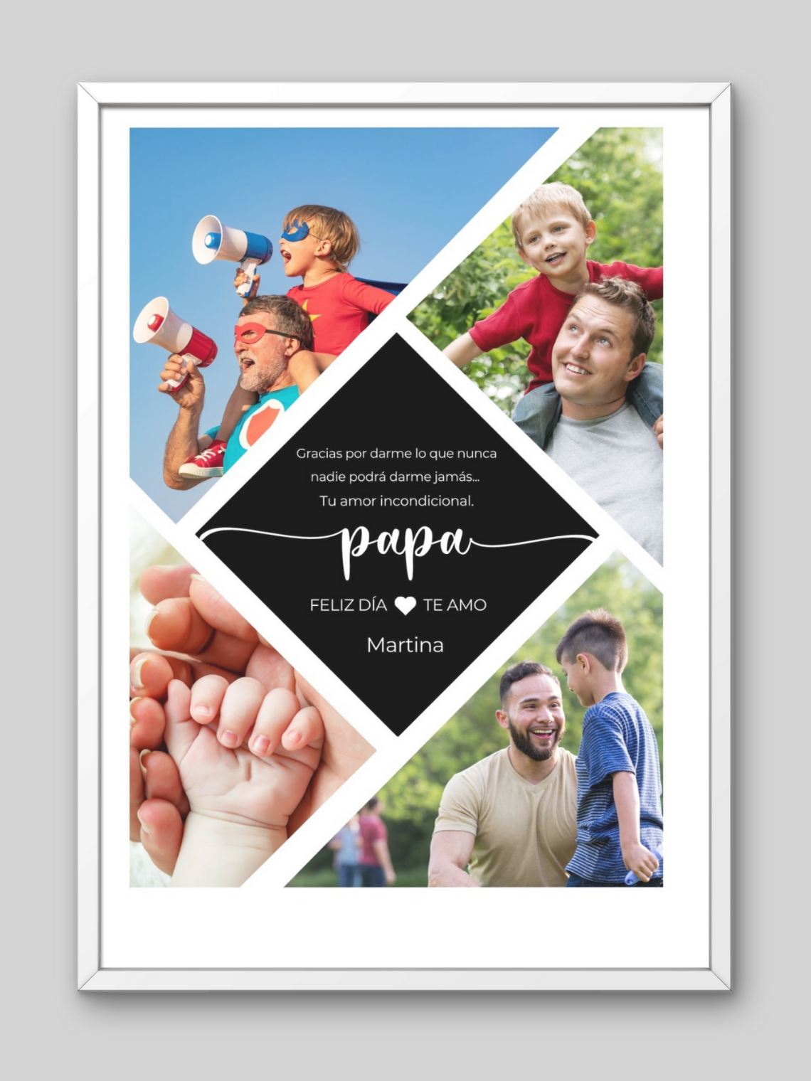 Cuadros Papá Personalizado 14
