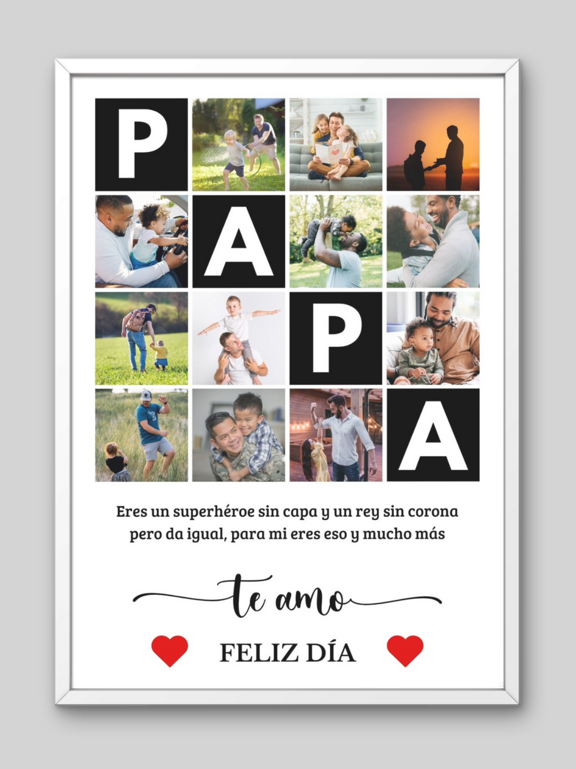 Cuadros Papá Personalizado 15