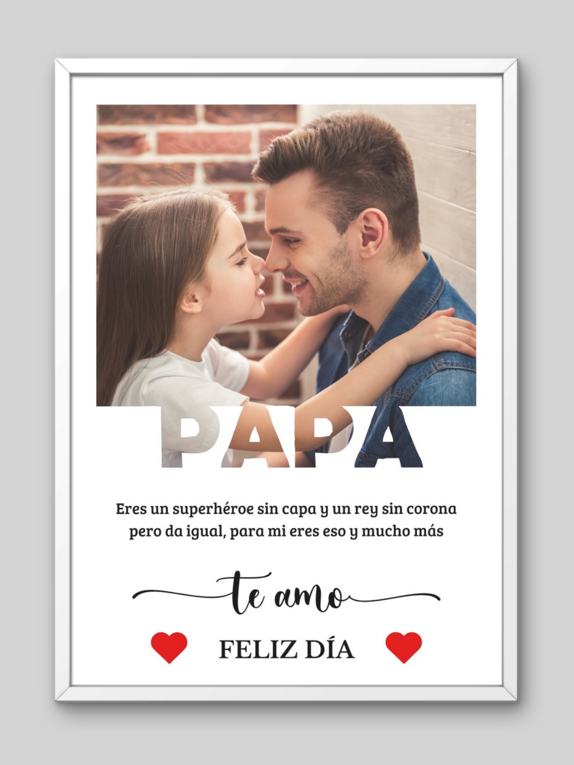 Cuadros Papá Personalizado 17