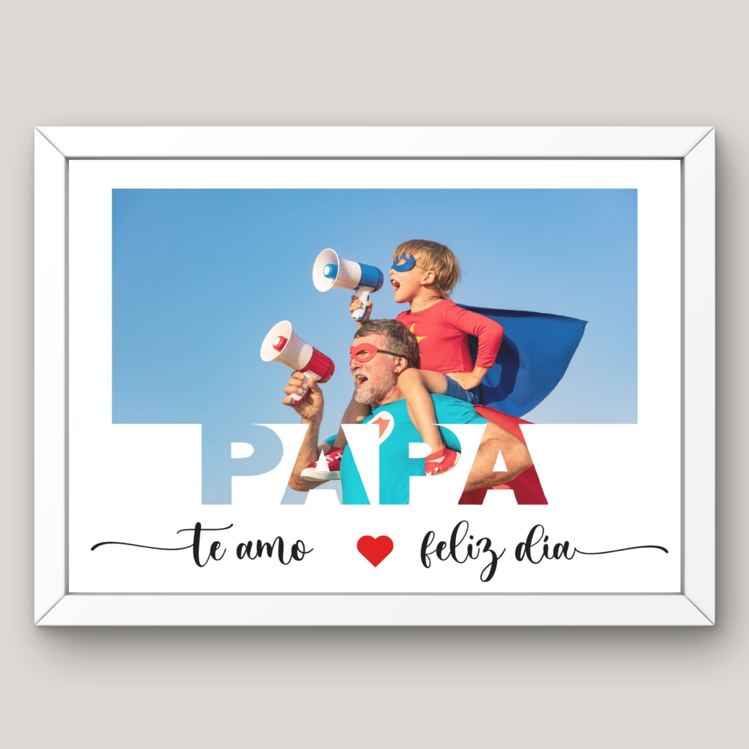 Cuadros Papá Personalizado 19