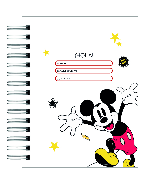 Planner de Estudios 2026: Mickey y sus Amigos 2