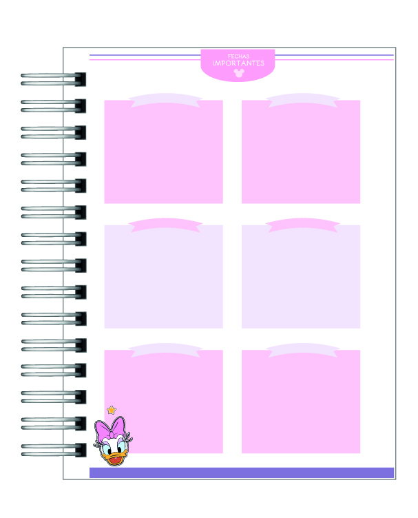 Planner de Estudios 2026: Mickey y sus Amigos 4