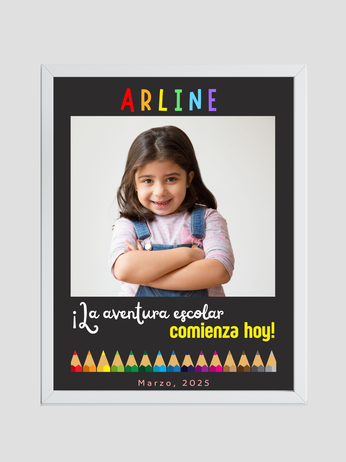 Cuadro Escolar Personalizado 5