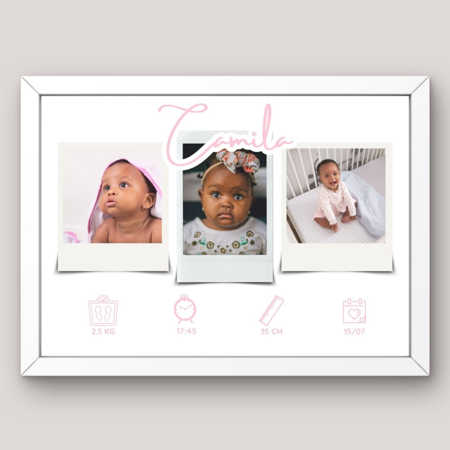 Cuadro de Bebé Niña  10