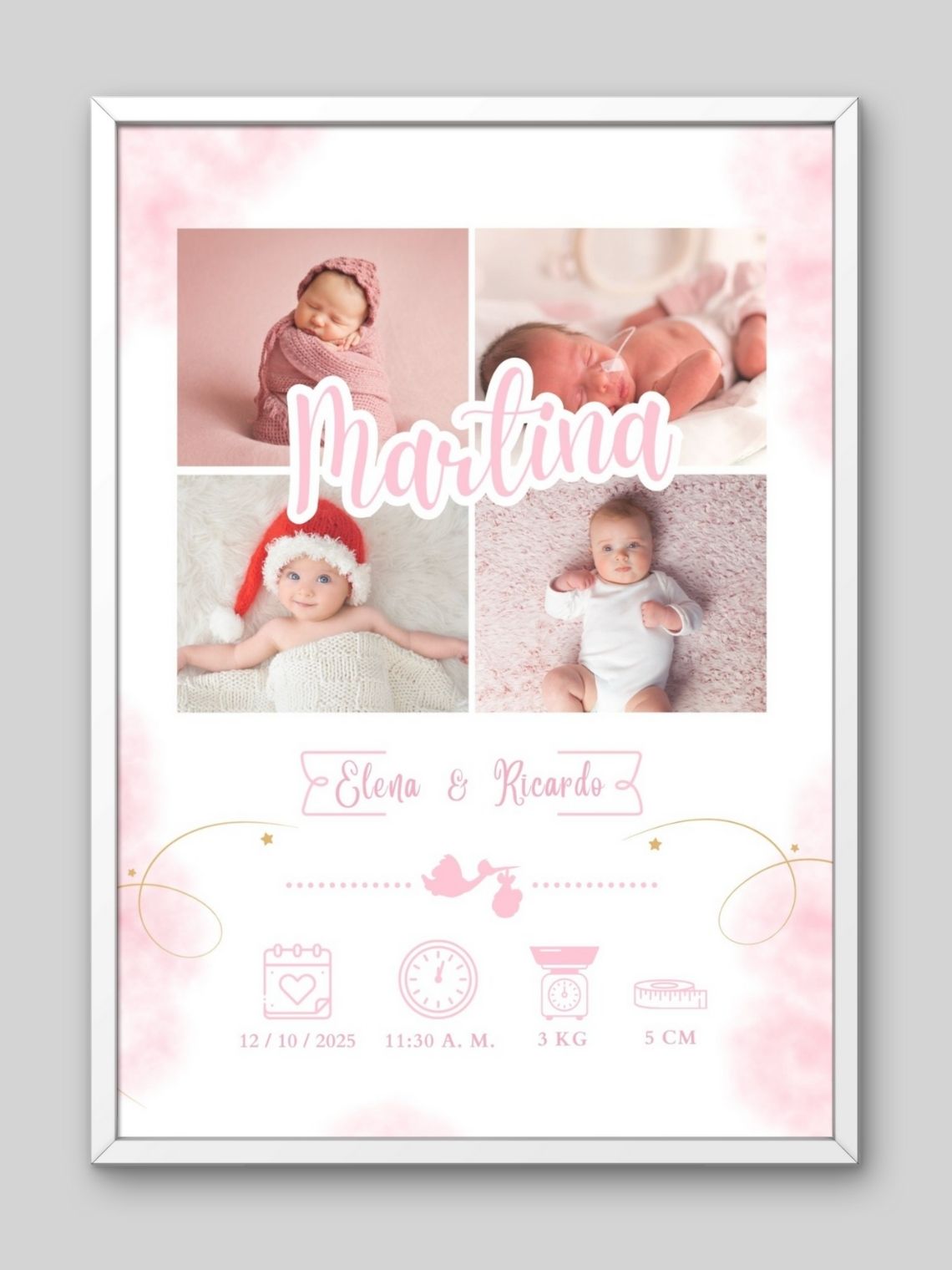 Cuadro de Bebé Niña  14