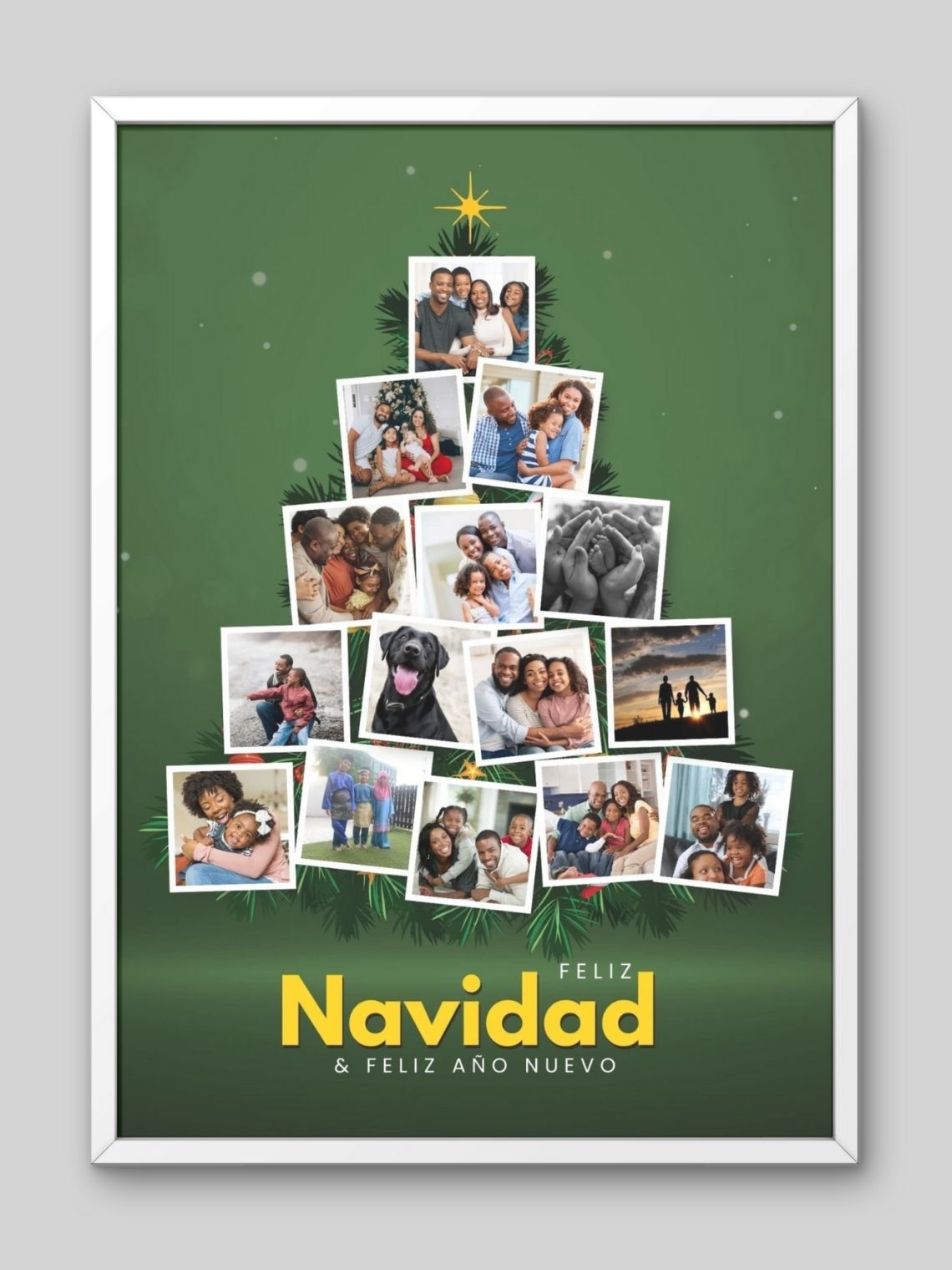 Cuadro Árbol Navideño de Recuerdos 3