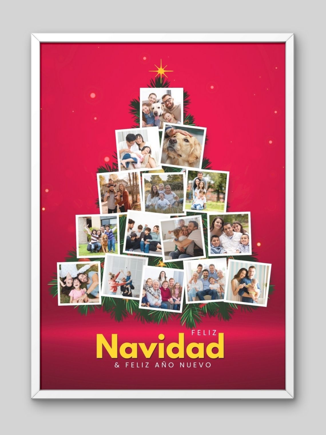 Cuadro Árbol Navideño de Recuerdos 4