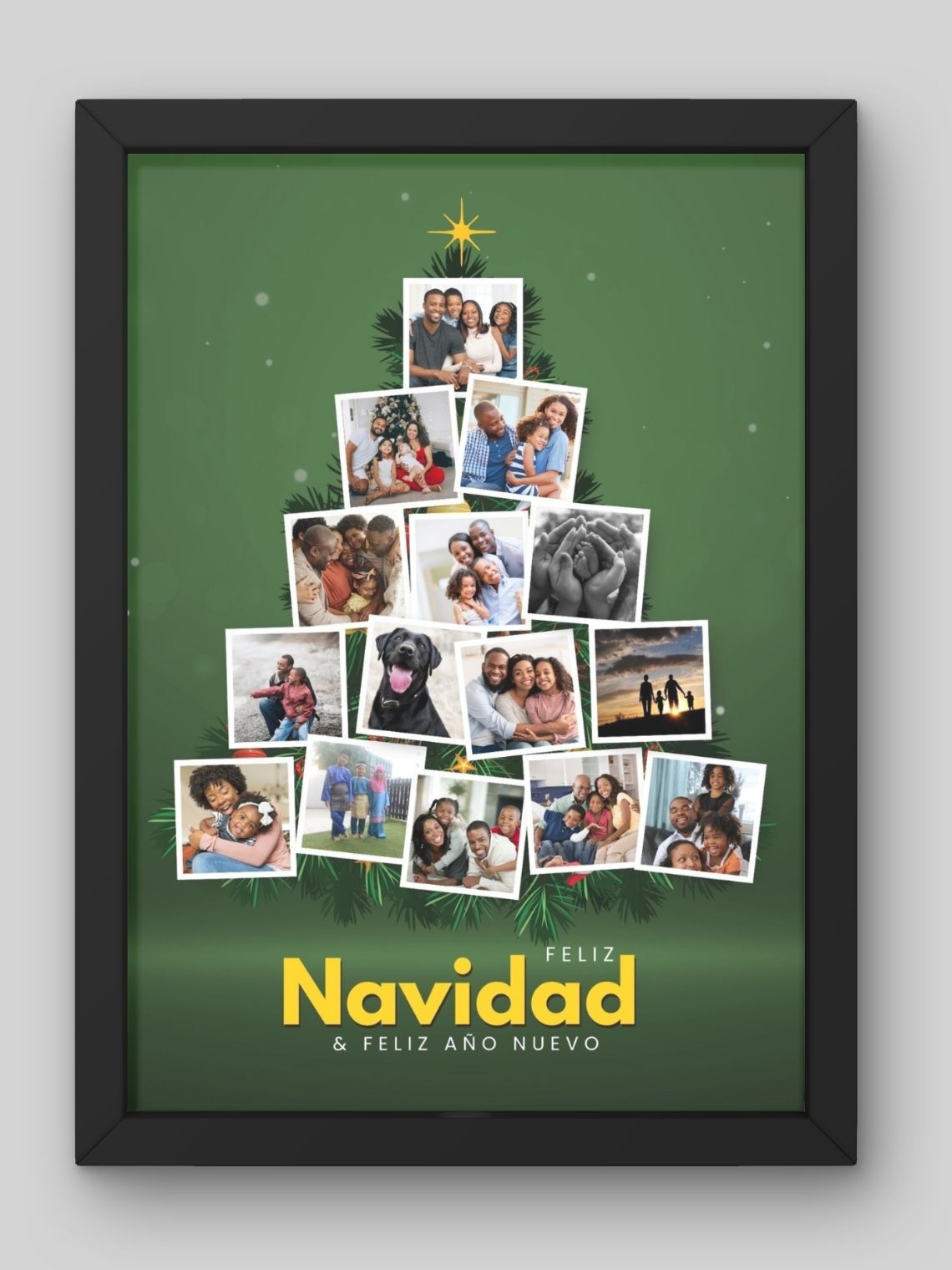 Cuadro Árbol Navideño de Recuerdos 1