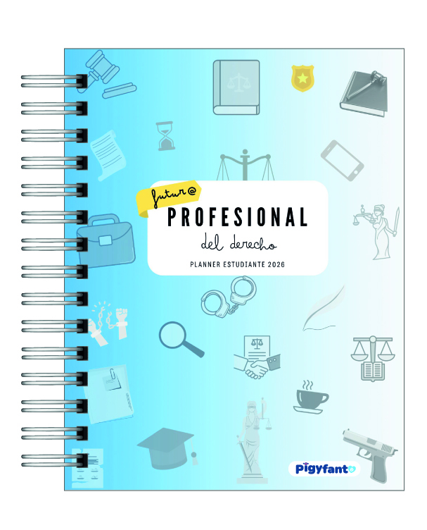 Planner Universitario Unisex Carrera de Derecho  2026 21
