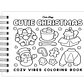 Libro para colorear Cutie Christmas: Cozy and Easy - Miniatura 2