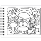 Libro para colorear Grumpy Christmas: Anti-Cozy Christmas - Miniatura 5