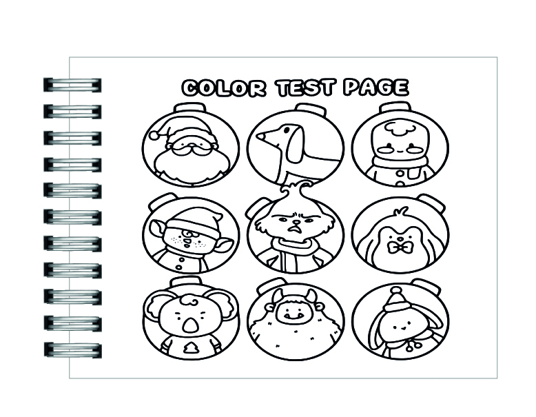 Libro para colorear Grumpy Christmas: Anti-Cozy Christmas 4