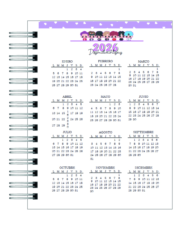 Agenda BTS Edition 2026 4