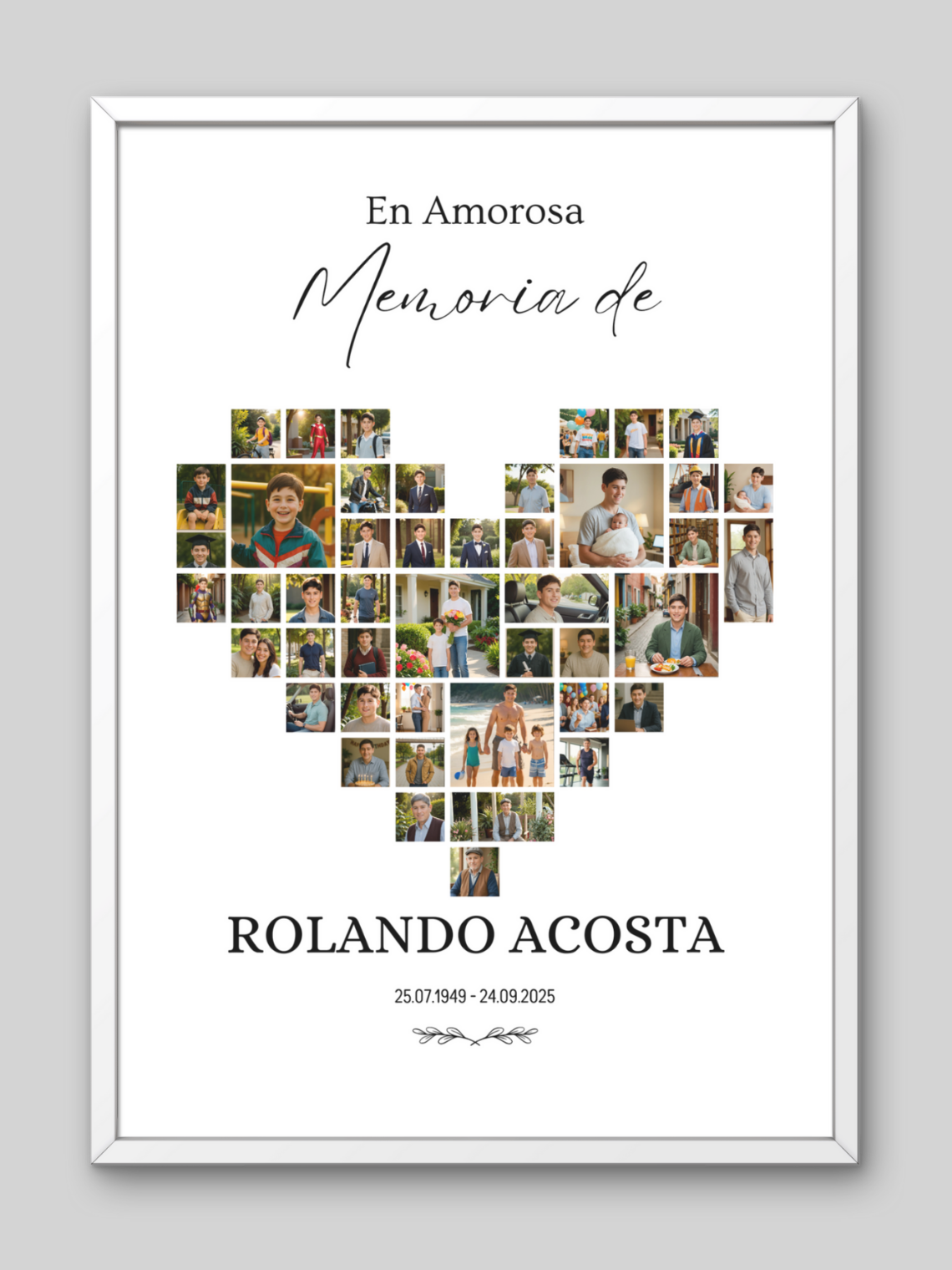 Cuadro Conmemorativo 12