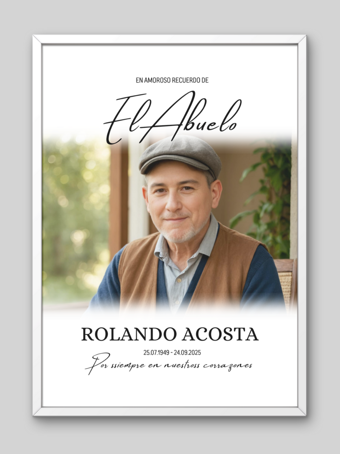 Cuadro Conmemorativo 8