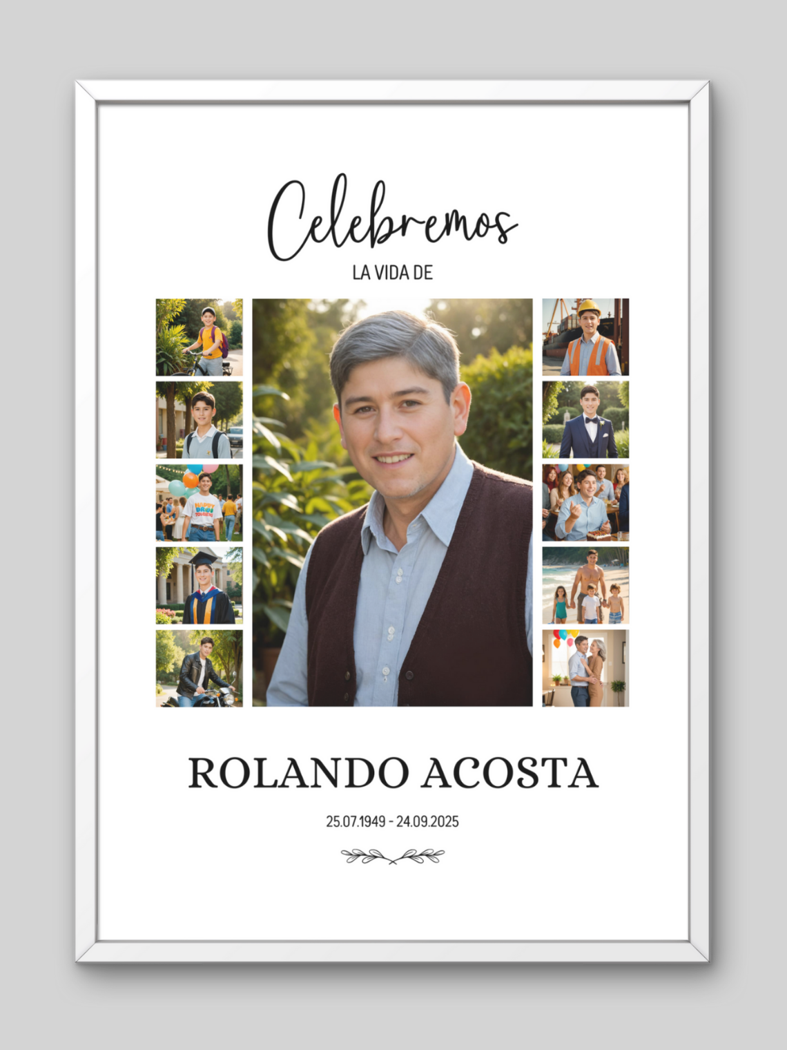 Cuadro Conmemorativo 7