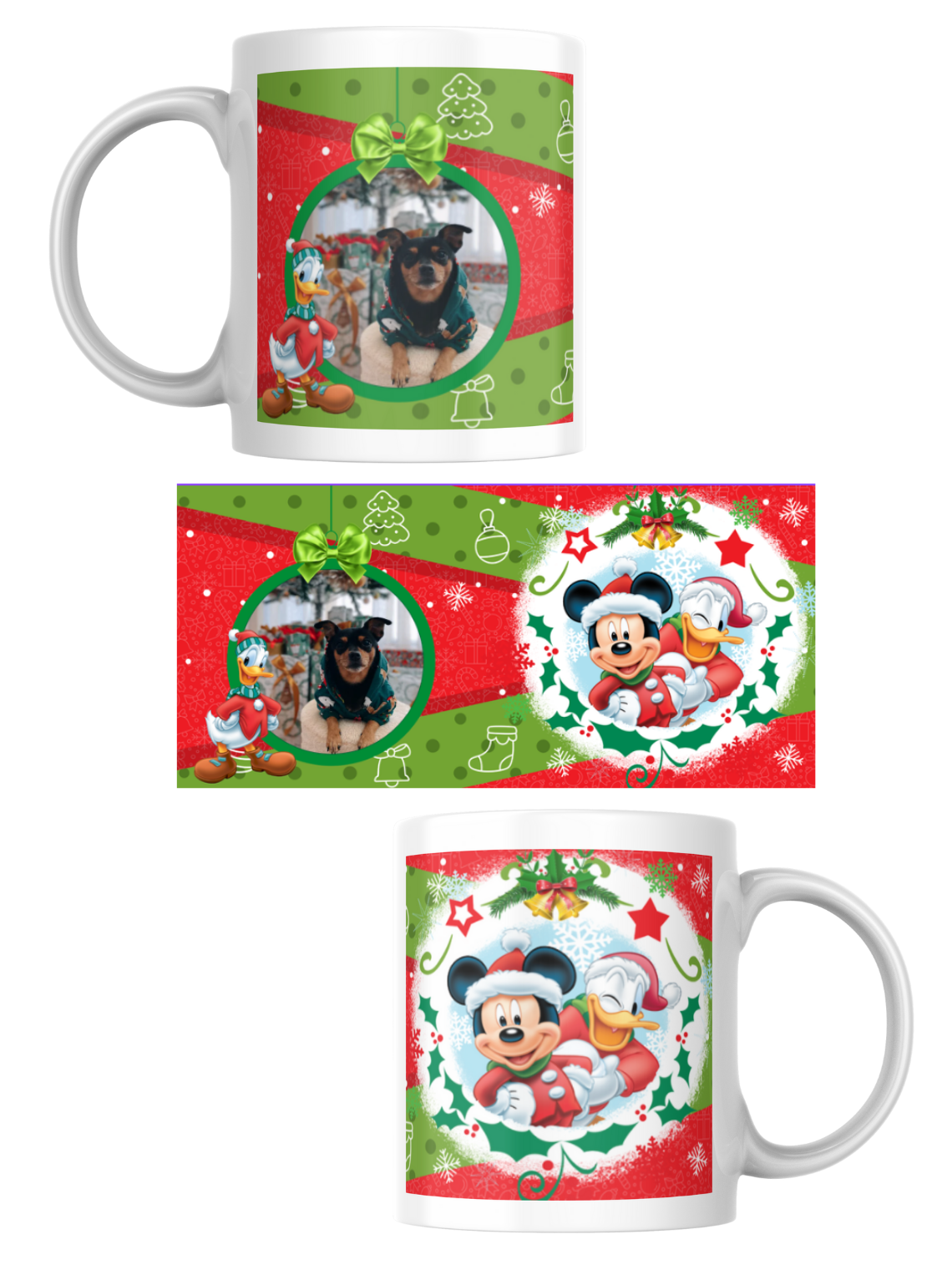 Tazas Edición Navidad Fotos Personalizadas 8