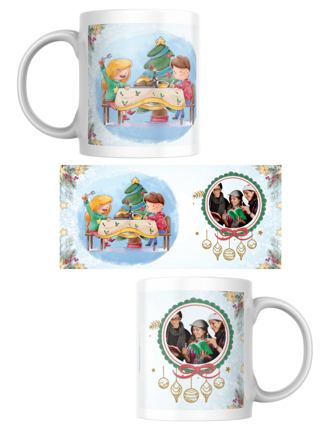 Tazas Edición Navidad Fotos Personalizadas 13
