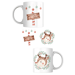 Tazas Colección Navideña del Polo Norte