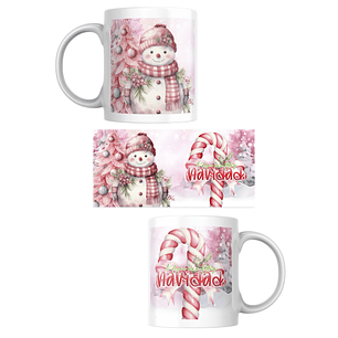 Tazas Edición Navidad Rosa